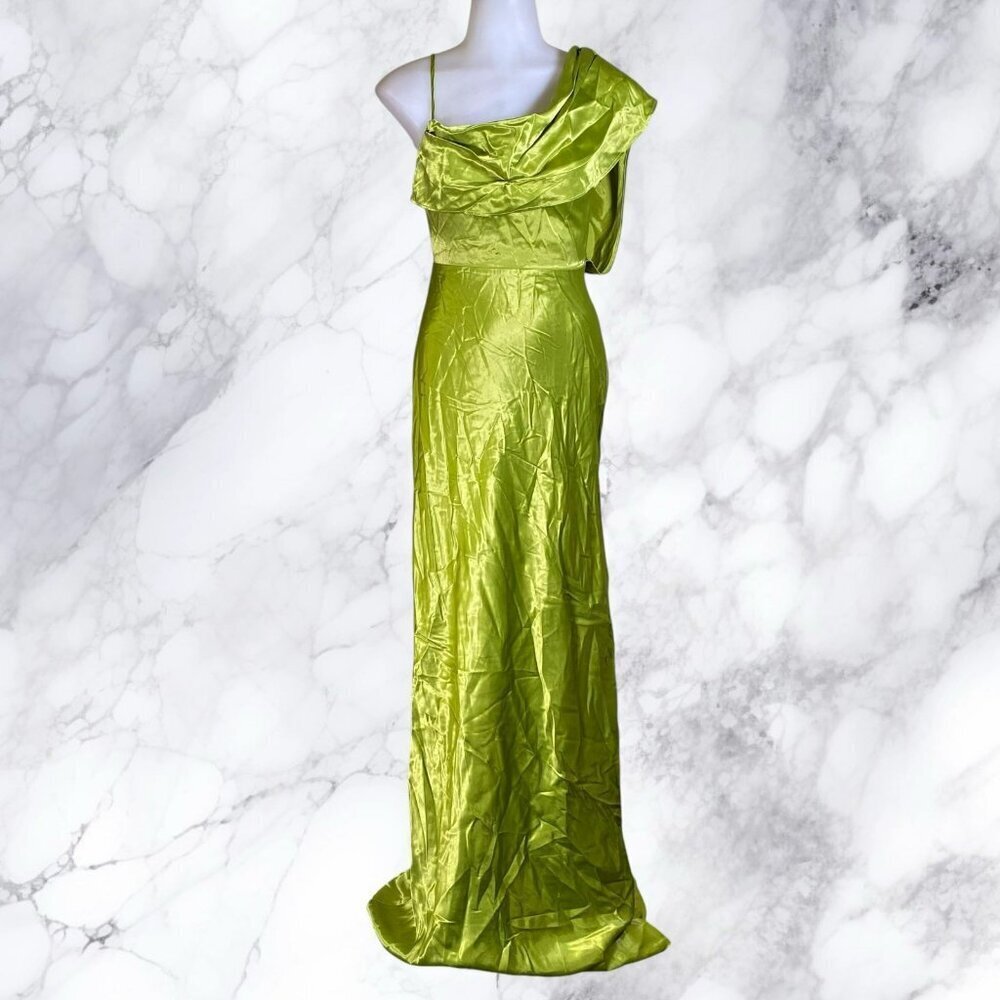 House of Harlow 1960 xREVOLVE Antonia Gown - Green - Picture 2 of 9